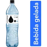 Agua Mineral 1,5L Crystal c/ Gás